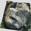 Snapshot of 3D model, Scotland's Rock Art Project, Avochie, Aberdeenshire