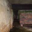 West Gun Emplacement: view SSW from the gun compartment towards the SE entrance 