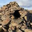 Chambered cairn, Ronas Hill, view from SE