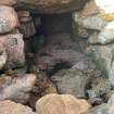 Chambered cairn, Ronas Hill, detail of passage