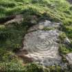 Digital photograph of panel, from Scotland’s Rock Art Project, High Banks 3, Dumfries and Galloway