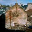 Historic building survey, Building A, S gable, St. Michael's Bakery, Linlithgow, West Lothian