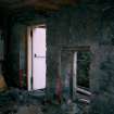 Historic building survey, Building C, Ground floor, S half of internal W wall, St. Michael's Bakery, Linlithgow, West Lothian