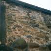 Historic building survey, Building C, Detail, external E wall, St. Michael's Bakery, Linlithgow, West Lothian