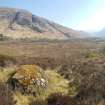 Digital photograph of panorama, from Scotland's Rock Art Project, Camas Luinie, Highland