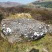 Digital photograph of panel to north, from Scotland's Rock Art Project, Camas Luinie, Highland