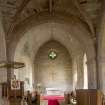 Crossing. View looking east towards chancel. 