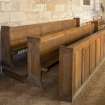 Chancel. View of north choir stalls. 