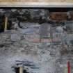 Standing Building Recording photograph, Direction to S, Detail of brick patching F7, Colquhoun Arms Hotel, Luss 