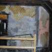 Standing Building Recording photograph, Direction to S, First floor, west side of slapped through door F8, Colquhoun Arms Hotel, Luss 