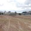 Excavation photograph, Looking SW showing site in slight dip in field, New Mearns Academy site, Laurencekirk, Aberdeenshire