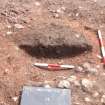 Excavation photograph, Section feature 20, new Mearns Academy site, Laurencekirk, Aberdeenshire 