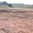 Excavation photograph, Final recording and planning, Note planning tapes, new Mearns Academy site, Laurencekirk, Aberdeenshire 