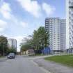 Rosehill Court. General view from east.