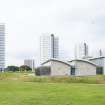 General view from east showing (L-R) Bayview Court, Northsea Court, Aulton Court, Beachview Court. 