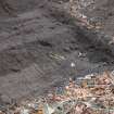 Evaluation photograph, Trench 5, Electricity line tape, Proposed play area, Brodie Castle, Moray