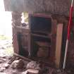 Survey photograph of Swirls, interior looking E, Building 1, oven, Blairs College and Estate