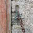 Survey photograph of Steading Building 10, N wall and arch details, Blairs College and Estate