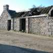 Survey photograph of Steading Buildings 20 and 16, E walls, Blairs College and Estate 