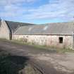 Survey photograph of Steading Buildings 16 and 17, S walls, looking W, Blairs College and Estate 