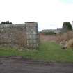 Survey photograph of Garden, S entry from road to garden, Blairs College and Estate 