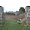 Survey photograph of Garden, S entry from road to garden, Blairs College and Estate 