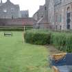 Survey photograph of Garden, looking N across E end of garden beside Old Chapel, Blairs College and Estate 