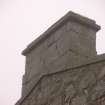 Survey photograph of Old Chapel, chimney detail, Blairs College and Estate 