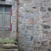Survey photograph of Old Chapel, details of E wall, Blairs College and Estate