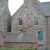 Survey photograph of Menzies House, W end gable, Blairs College and Estate 