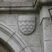 Survey photograph of New College, details of entrance tower, Blairs College and Estate 