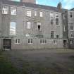 Survey photograph of New College, central courtyard, looking towards back of N wing, Blairs College and Estate 