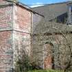 Survey photograph of Old Chapel, details of brickwork, Blairs College and Estate