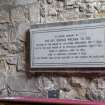 Detail of memorial in  South Transept (Irvine of Drum Aisle)