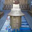 View of furniture by Tim Stead in St John's, the Oil Chapel   (North Transept) 