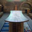 Detail of table by Tim Stead in  St John's, the Oil Chapel (North Transept) 