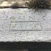 Detail of 1816 lintel