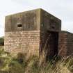 View of WW2 pill box from east, to S of WW1 Nitroglycerine Hill No.3.