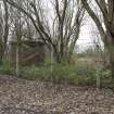 View of west end of Mannheim Oleum plant with WW2 shelter