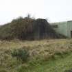 View of blast mound of explosives magazine R12