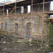 Historic Building Survey photograph, Direction facing N, Building A, West elevation, Goshen Farm, Musselburgh
