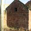 Historic Building Survey photograph, Direction facing SE, Building G, North elevation, Goshen farm 