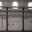 Erecting Shop (4/5 Road).  View of ironwork and windows.