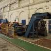 Wheel Shop Process.  View of machinery.