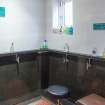 Male ablution area. General view.