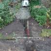 Photography: Trench 2 deep garden soil, Facing  S, 53 College Bounds, Old Aberdeen, Aberdeenshire 
