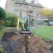 Photography: Building materials Tr 2, Facing  NW, 53 College Bounds, Old Aberdeen, Aberdeenshire 
