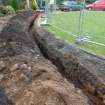 Photography: Trench 2 location with 53 College Bounds, Facing  NW/N, 53 College Bounds, Old Aberdeen, Aberdeenshire 
