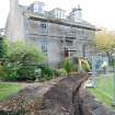 Photography: Trench 2 location with 53 College Bounds, Facing  NW/N, 53 College Bounds, Old Aberdeen, Aberdeenshire 
