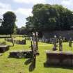 General view of graveyard